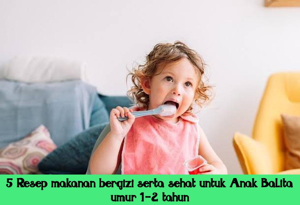 5 Resep makanan bergizi serta sehat untuk Anak Balita umur 1-2 tahun