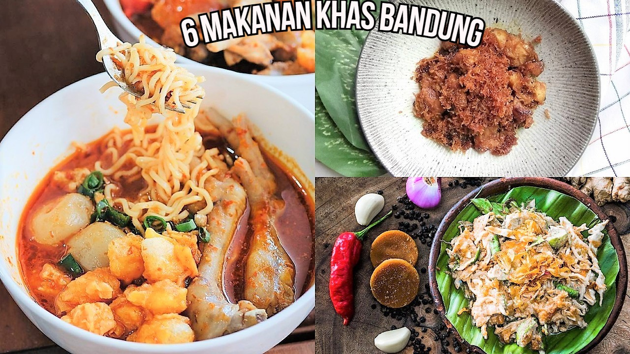 6 makanan khas bandung